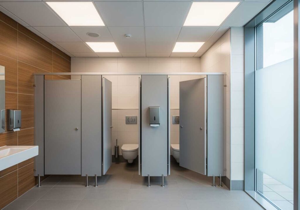 Cubicle Toilet Phenolic: Standar Baru Toilet Kering & Basah di Indonesia