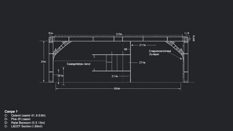 Kanopi baja ringan C75 steel frame rafter spacing technical diagram galvalume coating