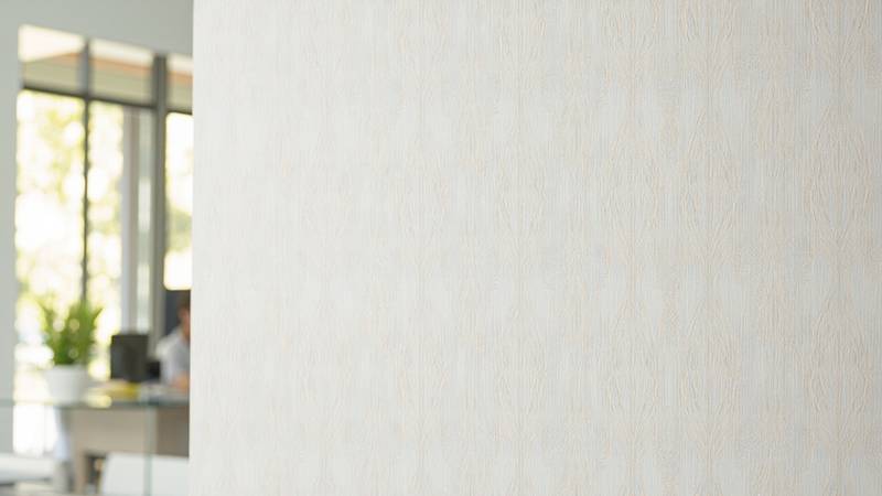 Material vinyl wallpaper 300 g/m2 dengan back-sheet kraft paper